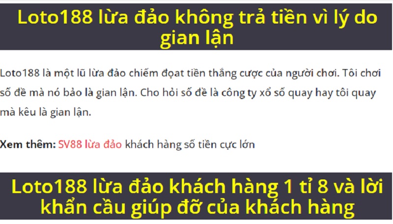 Một số bài đăng tại trang bóc phốt nhà cái lớn nhất Việt Nam